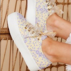 Superga x LoveShackFancy Platform Sneaker 🌼💜